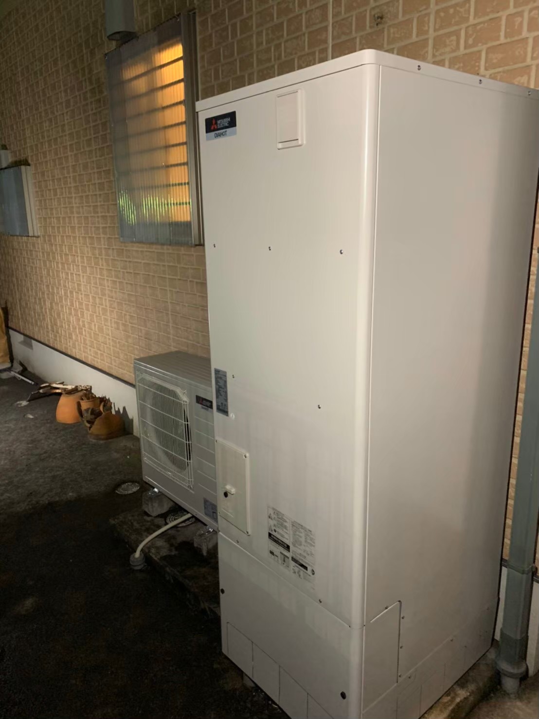 埼玉県春日部市エコキュート交換工事O様